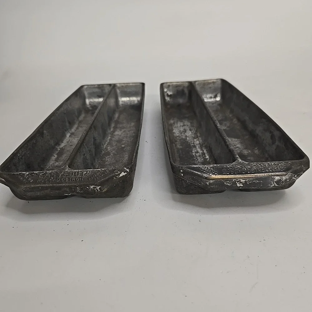 Vintage ALUMINUM ICE‎ CUBE TRAY -  Easy Out